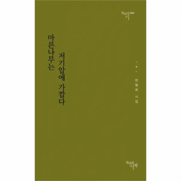 웅진북센 마른나무는 저기압에 가깝다 0067 천년의시, One color | One Size@1