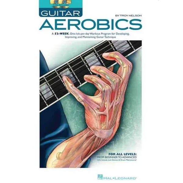 Guitar Aerobics:For All Levels: From Beginner to Advanced [With 2 CDs], Hal Leonard Pub Co