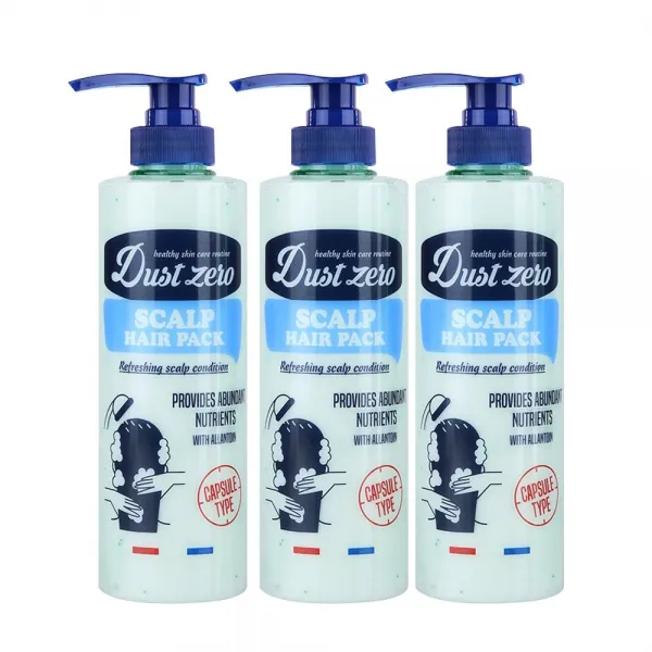 과일나라 더스트제로 스칼프 헤어팩 트리트먼트, 3개, 500ml