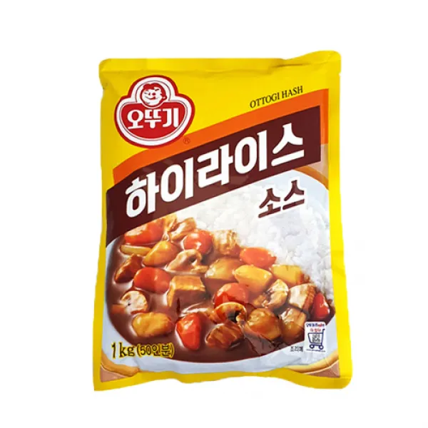 오뚜기 하이라이스소스 즉석식품, 1개, 1kg