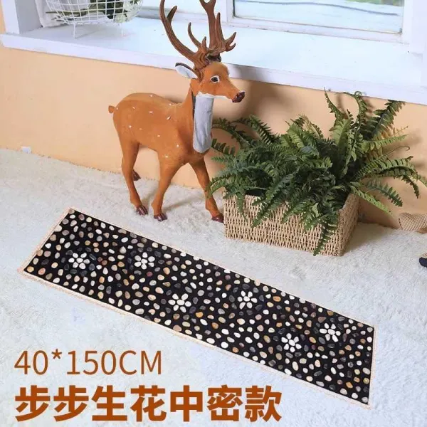 발지압판 지압판 가정용 경혈 슈퍼지압 널빤지 훈련 결혼식 자갈 매트 발바닥 맛사지패드 기본 T04 40*150cm한걸음한걸음 생화 중간밀도