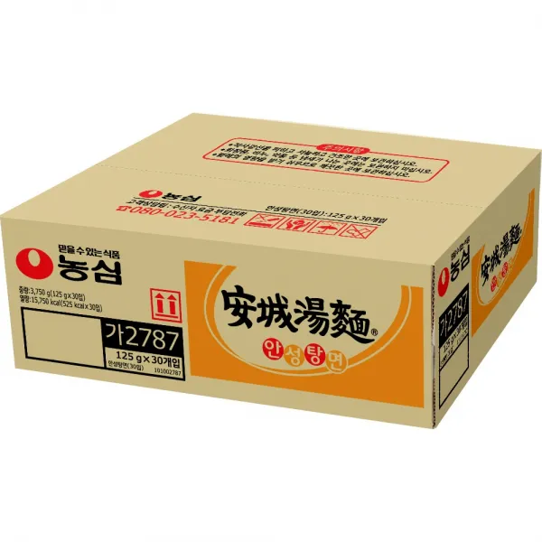 농심 안성탕면 125g 100개