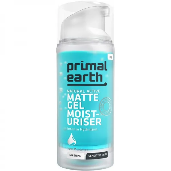primalEarthMatteGel애프터 셰이브 수분 공급자 75ml(2.5온스), 단일상품