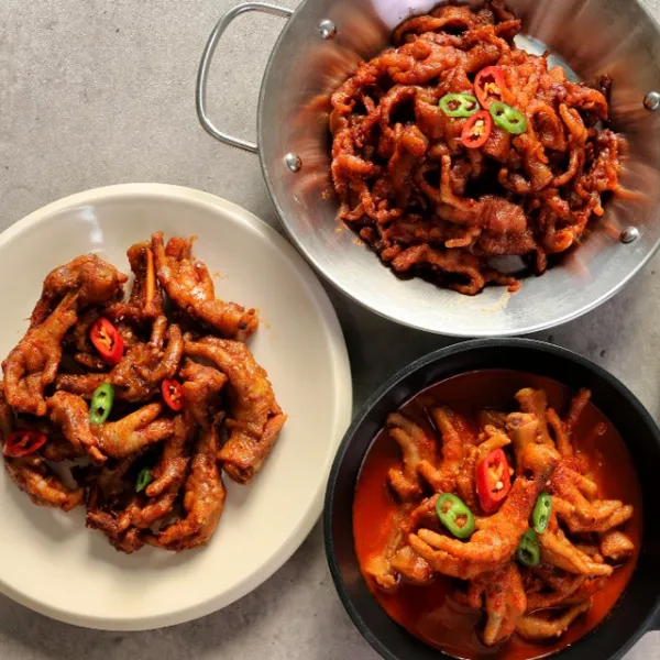 사그담 파주맛집 진짜 불맛 출추래 닭발 모음, 오돌뼈 300g