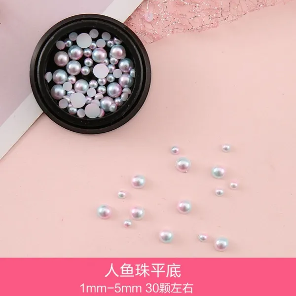 눈물 사마귀 스윗 인싸템 눈화장 눈초리 무대 화장을 하고 있다 얼굴 액세서리 작은꽃, 인어구슬 플랫 아교를 보내다 드릴펜