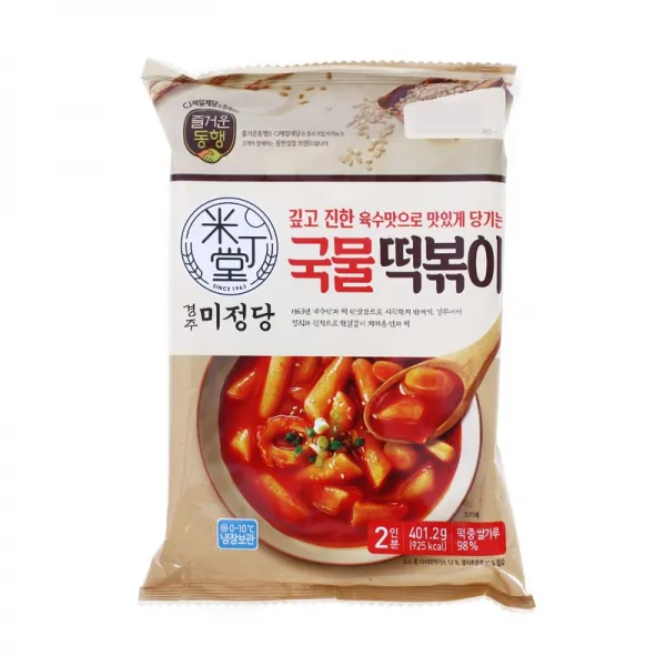 [메가마트] CJ 즐거운 동행 미정당 국물떡볶이 401.2, 1개