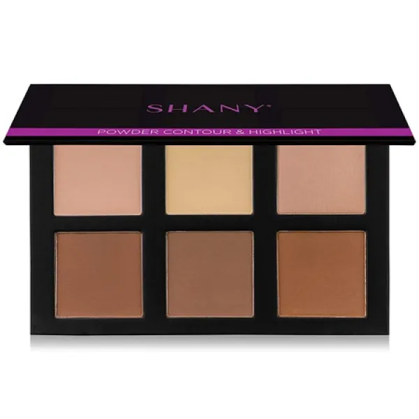 SHANY Cosmetics 샤니 파우더 등고선 하이라이트 팔레트(미러 3층 리필 포함) 및 하이라이트 4층 메이크, 상세 설명 참조0, One Color