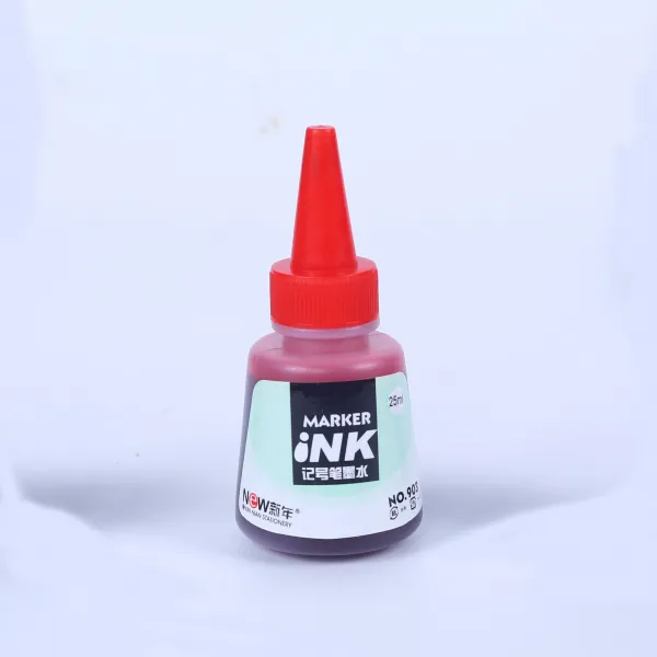 긴 머리 20M 적용 화장실 샤워 목공 기호펜 인테리어 심공 처 빠른건조 유성 연장, 25ml 빨강잉크 1보틀