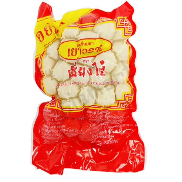 냉동 태국 상하이브랜드 피쉬볼 라지 박소이칸 샤브샤브 훠궈 전골 Bakso Ikan Fishball 450g 1개