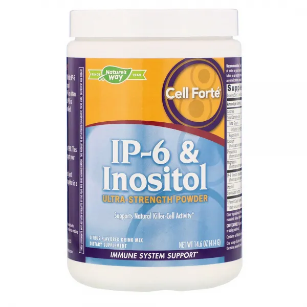 Natures Way 네이쳐스웨이 셀 포르테 IP 6 이노시톨 파우더 Cell Forté Inositol Ultra, 414g, 1개