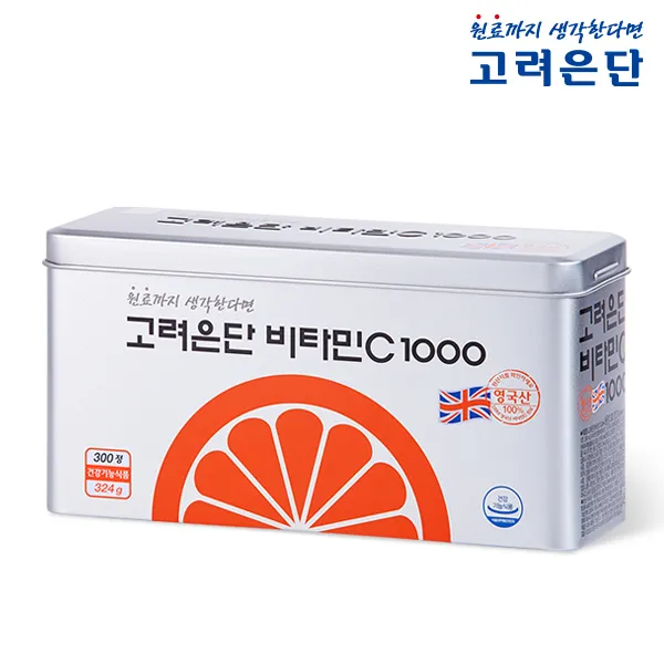 고려은단 비타민C 1000 (10개월분) 유효기간23년04월, 고려은단 비타민C 1000 300정
