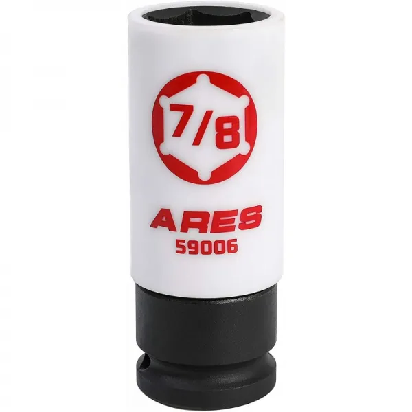 Ars 59006 7/8인치 드라이브 1/2인치 드라이브 마멸 방지 충격 러그 너트 소켓 보호 슬리브 사용자 지정 림 및 러그 너트 손 단일옵션
