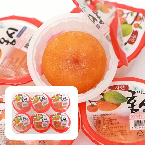 [산천농원] 아이스홍시 70g x 6구 x 5팩(총 30구), 상세 설명 참조