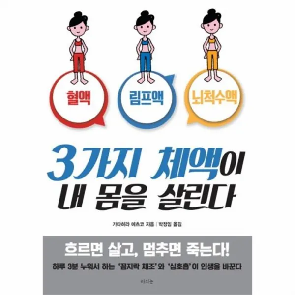 웅진북센 3가지 체액이 내 몸을 살린다, One color | One Size@1