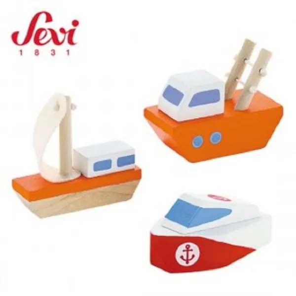 보트 추천) - 요트 크레인선 쾌속정 보트3종 원목미니카 해양교통 - (장난감보트/장난감배/레이싱카/작동)