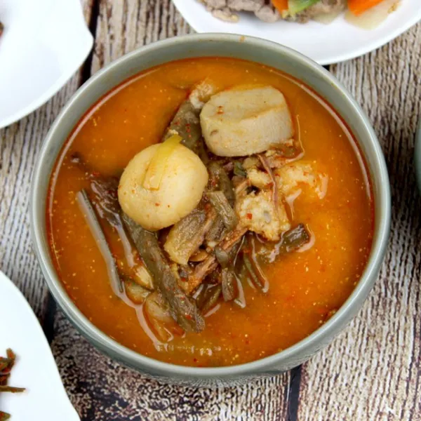 투데이팜 곡성맛집 토란 육개장 600g 육계장, 1팩