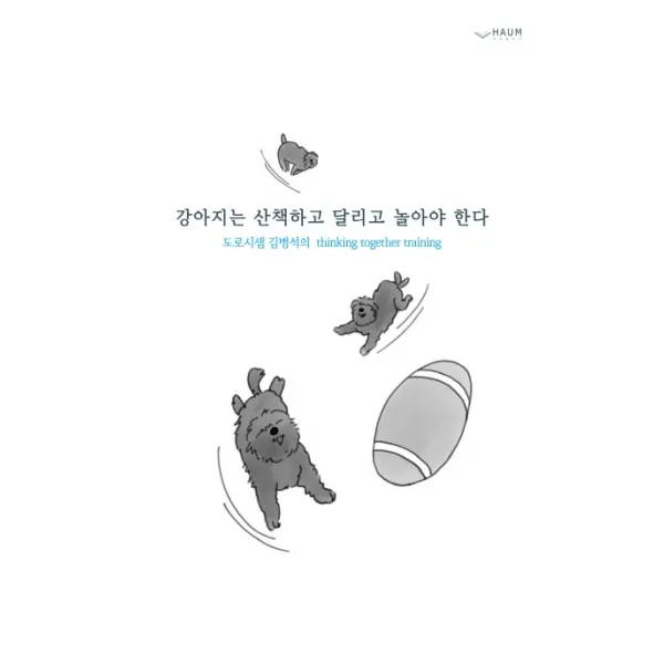 강아지는 산책하고 달리고 놀아야 한다:도로시샘 김병석의 Thinking Together Training, 하움출판사