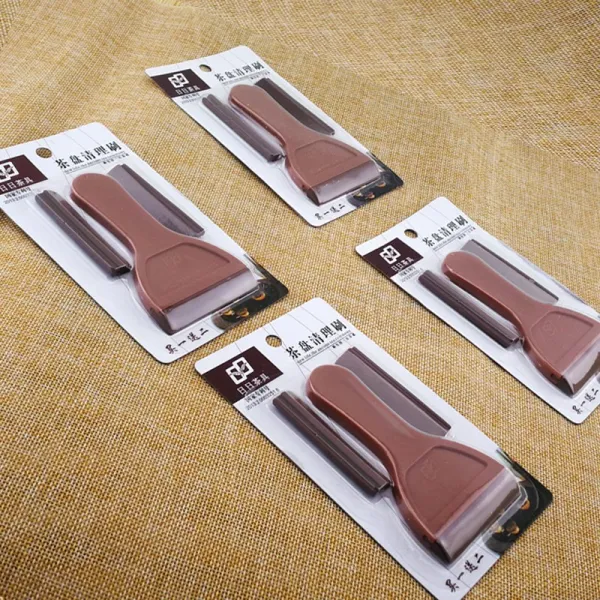 클렌징브러시 에코 비닐 고무 물닦이 티브러시 다반 차판 차테이블 쓸다 궁푸차 구 길 양쪽에 늘어서다 영 4681170942, 4개 큰사이즈 티 긁다