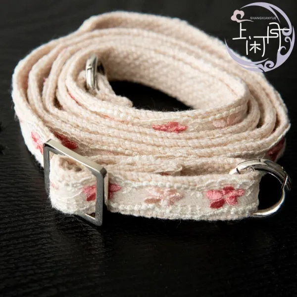 크로스백가방 크로스가방 위 농한기 자선 125CM 레이스 린넨 프리미엄 퀼트 구금 조절가능 탈착 밴드