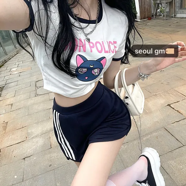 엉뚱한송아지 SEOUL 가방 끌어당기다 스위트 짧은 타입 여성