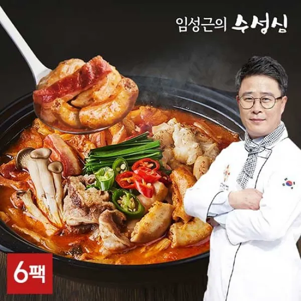 임성근의 수성심 소 곱창전골 800g X 6팩 없음 상세설명 참조
