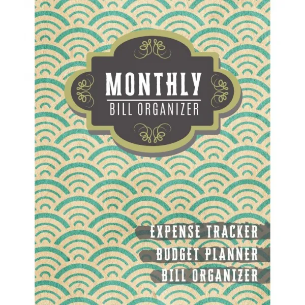 월간 청구서 작성자: 자금 관리 계획자 Weekly Expense Tracker Bill Organizer For Business Planner 또, 단일옵션, 단일옵션