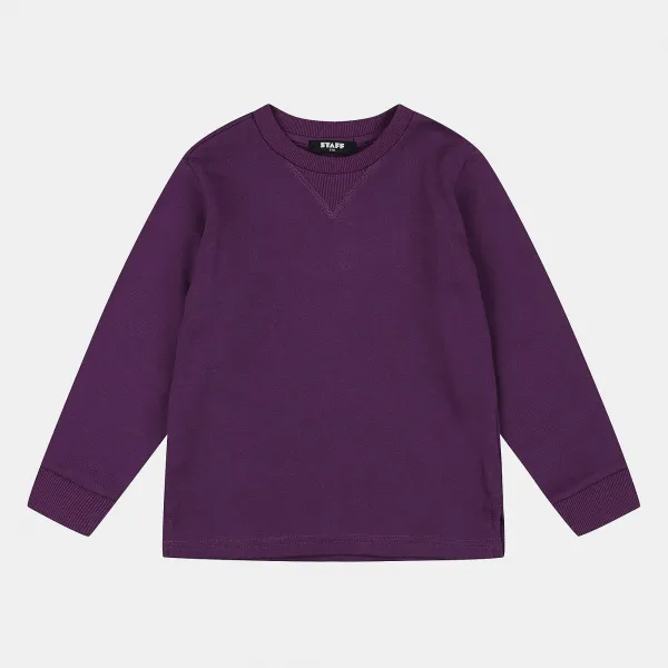 스탭키즈 평촌점 남아 여아 기본핏이 깔끔한 라운드 티셔츠