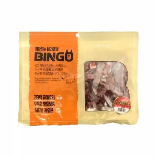 글로비스샵_빙고 소고기큐브 400g+globis픞, ★이상품만족해요!!, ★이상품만족해요!!