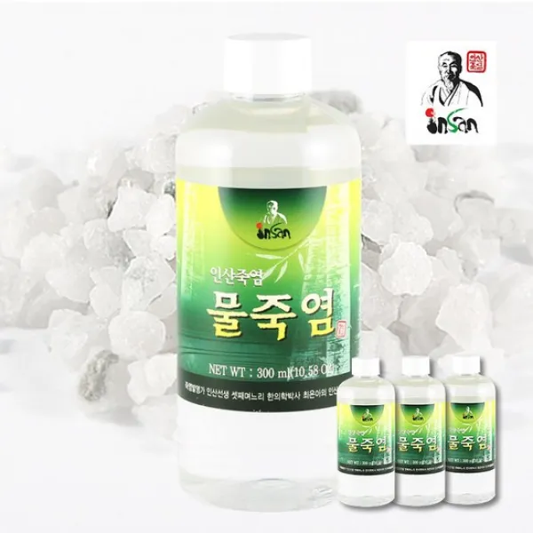 자연담은 프리미엄 인삼죽염 물죽염 300ml X 3개세트, 물죽염 300ml X 3개, 상세설명 참조