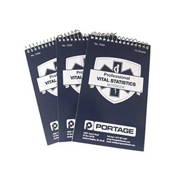 Portage EMT/First Responders Vital Statistics Notebook POCKET/375030