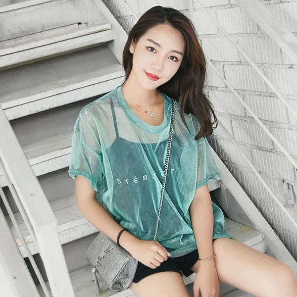 Simotime 루즈핏 티셔츠 반소매 32235472