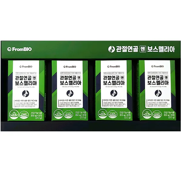프롬바이오 관절 연골 엔 보스웰리아 2개월(4박스) 120정, 4box