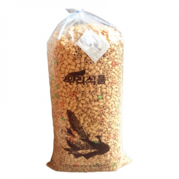 우리 마카로니 칼라 뻥튀기 2.5kg 5개