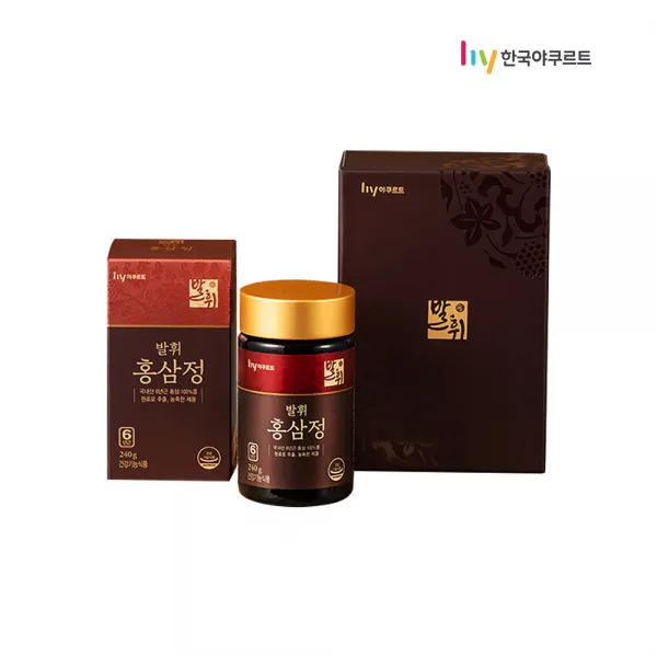 한국 야쿠르트발휘 홍삼정 단품 단품