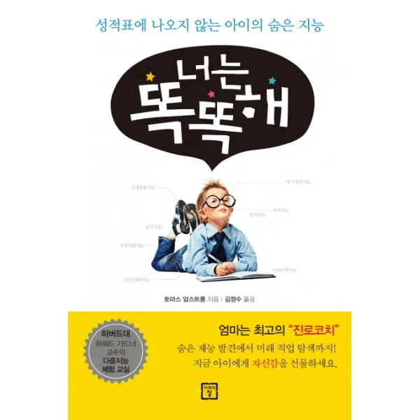 너는 똑똑해:성적표에 나오지 않는 아이의 숨은 지능, 미래의창