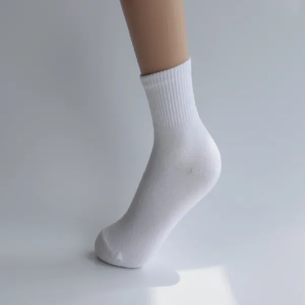 BestDaySocks 여학생 교복 무지 10P 세트 구성 학생양말