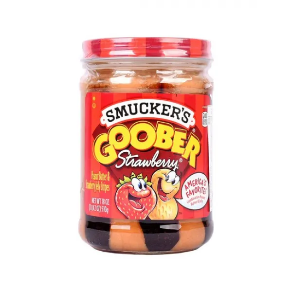 스머커즈 구버 딸기 땅콩버터 510g, 없음, 상세설명 참조