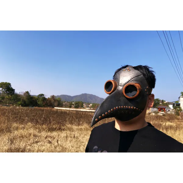 역병의사마스크 가이포크스 가면 코스프레, 회색 부리 (별점)