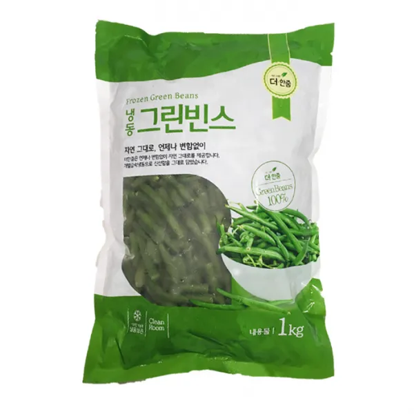 더한줌 냉동 그린빈 1kg, 단품