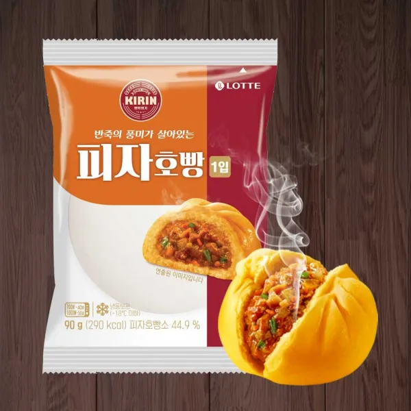 (주)단지 개별포장 피자호빵(90g), 1개, 90g