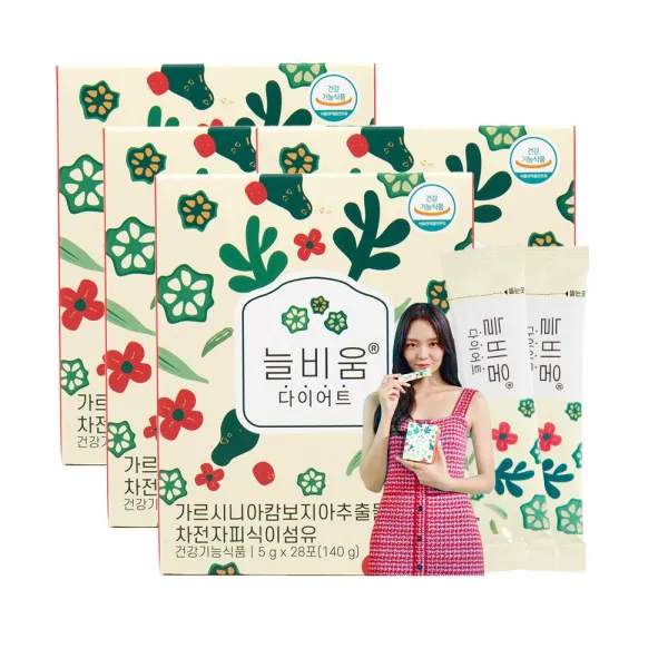 늘비움 다이어트 4박스 (112포), 단품, 단품
