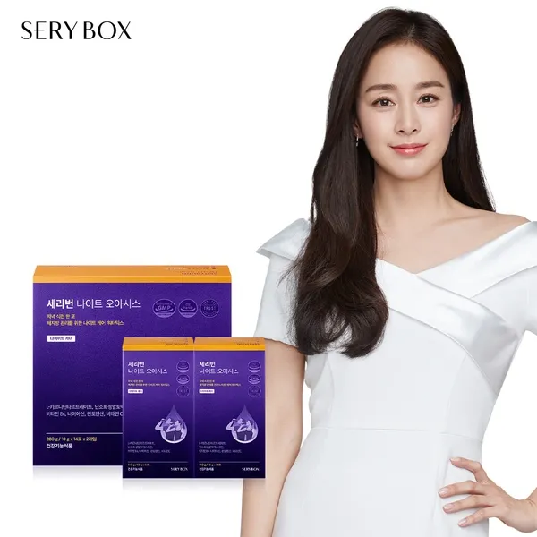 세리박스 세리번 나이트 오아시스 1박스(10g*14포*2ea*1박스/4주분), 단일상품/기타 /단일상품/16주 구성