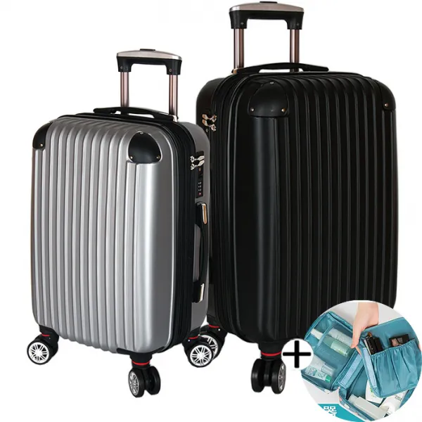 [비젼] 205 신제품 20인치+24인치 확장형 하드캐리어 세트 트윈휠바퀴