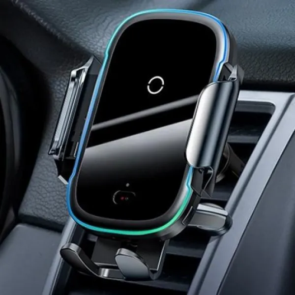 유니퍼스트 편리한 시간적으로 표시하는 9만원대 선물 홀더 엣지의 전류 Led 15w 초고속 충전 차량용 핸드폰 거치대 E 847831 블랙 1개