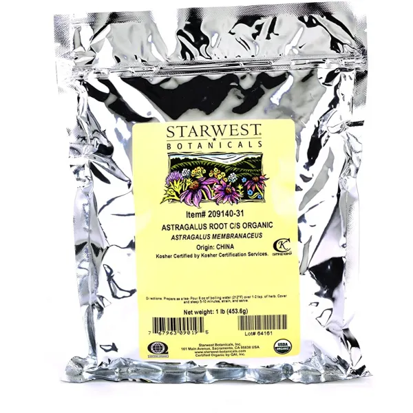Starwest Botanicals 복사뼈 뿌리 절단 및 체질 1 파운드 벌크