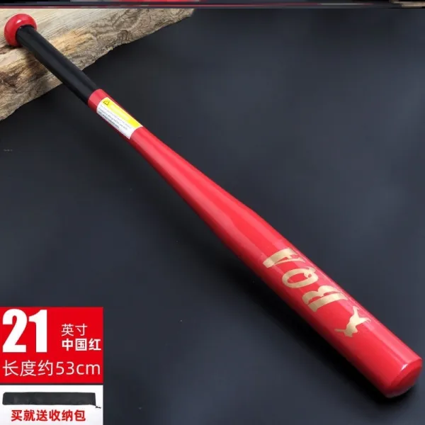 막대 스틱 몸차림 야구방망이 차품 금속 합금강 두꺼운 배달 탈출 안전 해머, 21인치 차이나 증정 가방