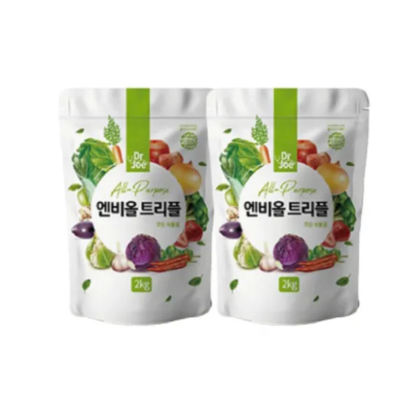 친환경 퇴비 거름 밑거름 비료 2kg X2개 세트 깻묵 해 부엽토 제타 완숙 계분 유박 유기질 땅부자, 1개