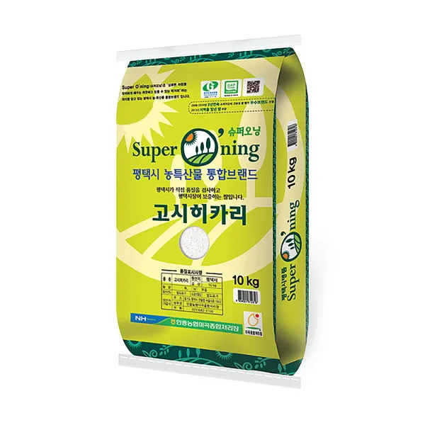 [슈퍼오닝] 특등급 고시히카리 쌀10kg 22년산 햅쌀 당일도정, 상세 설명 참조