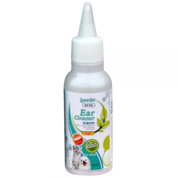 고양이 강아지 귓병 외이염예방 귀세정제 강아지귀약 강아지귀염증약, 1개, 120ml