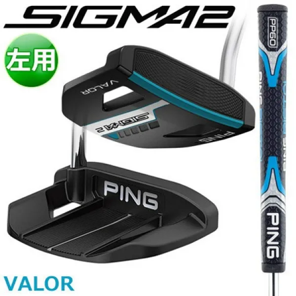PING [핑] SIGMA2 [시그마2] VALOR [바라] 좌용 퍼터 스텔스 마무리 길이 조정 기무능함 PP60그립 [일본, 상세 설명 참조1